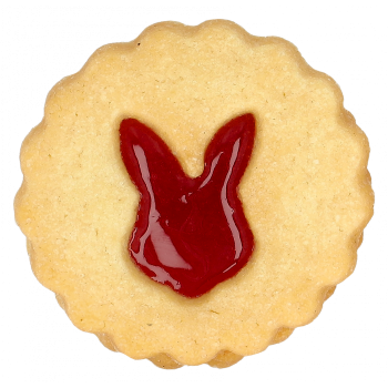 Linzer Cookie Cutter - Rabbit Head